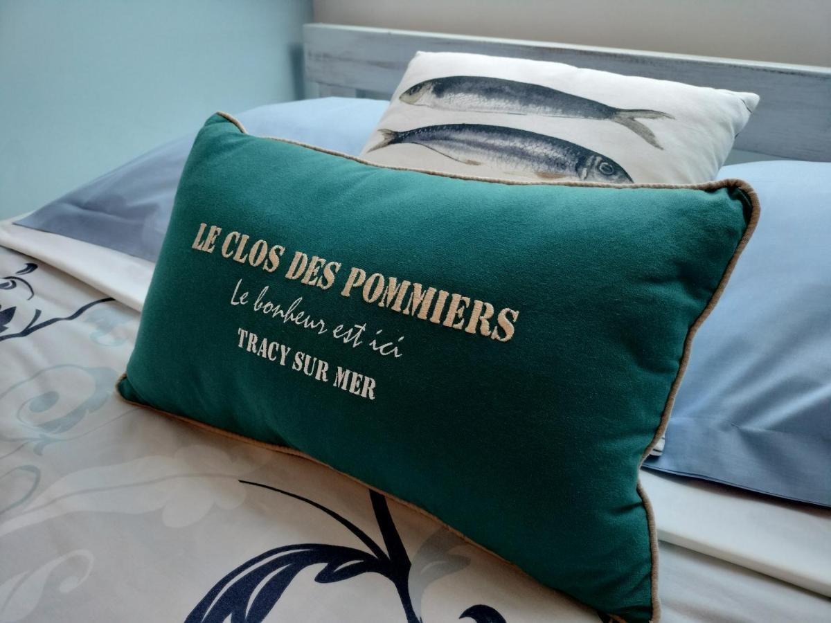 Le Clos Des Pommiers Tracy-sur-Mer Bagian luar foto