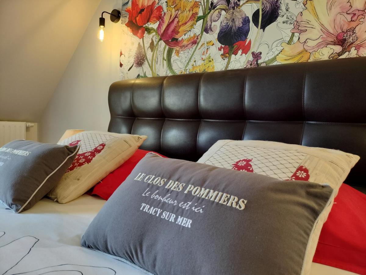 Le Clos Des Pommiers Tracy-sur-Mer Bagian luar foto