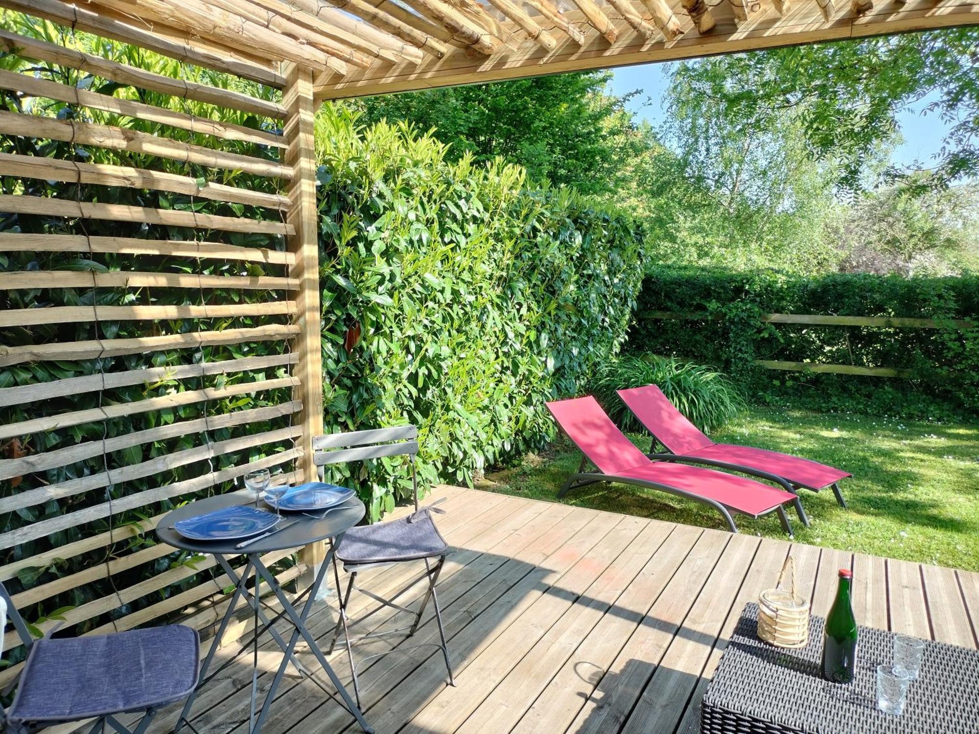 Le Clos Des Pommiers Tracy-sur-Mer Bagian luar foto