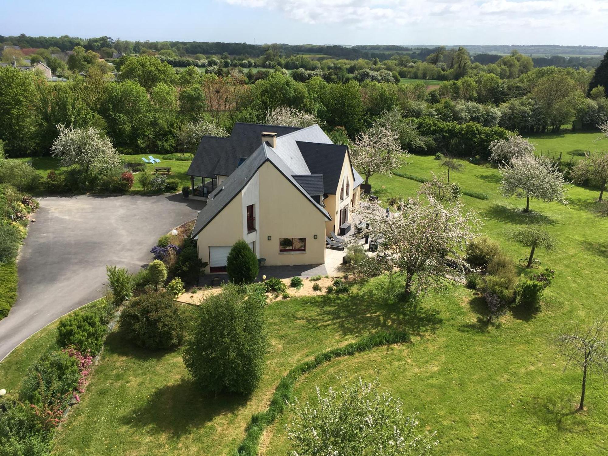 Le Clos Des Pommiers Tracy-sur-Mer Bagian luar foto